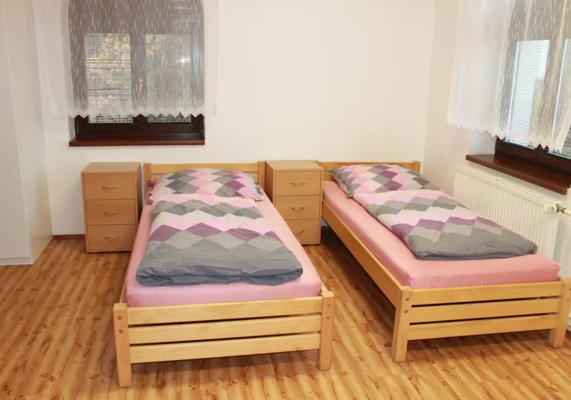 Domov mládeže - pokoje